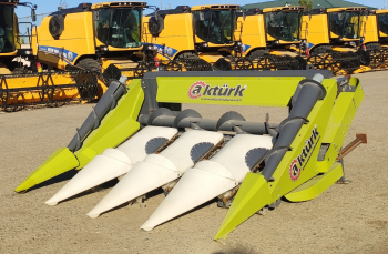 Qarğıdalı xederi – 4 cərgəli (Claas Dominator 130 markalı kombayn üçün)